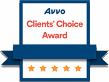 Avvo Clients Choice Award, five stars
