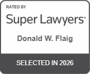 Super Lawyers, Donald W. Flaig, selected in 2026